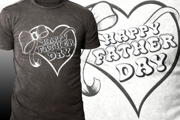 Best Father’s Day T-Shirt Print Template: Graphics for Crafts