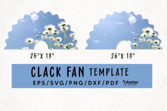 Clack Fan Editable Canva Template PDF: Graphics for T-Shirt Designs & Local Branding