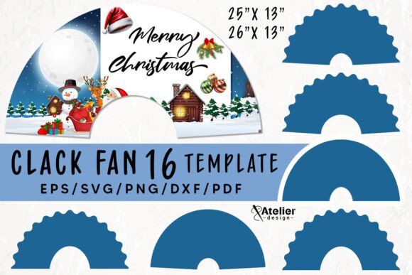 Clack Fan Editable Template Bundle