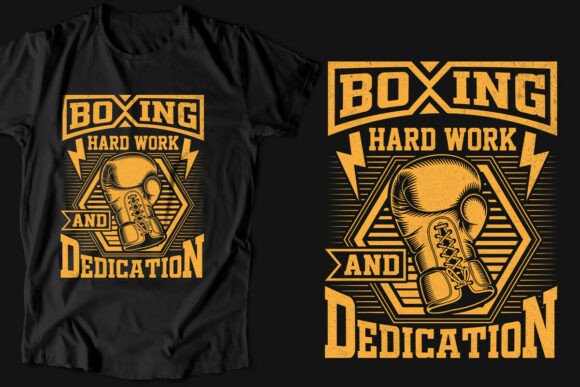 Custom Boxing T-Shirt Design Template: Graphics for Bold Local Branding