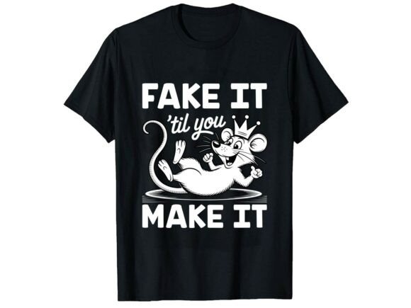 Funny Possum T-Shirt Design SVG PNG: Graphics for Playful Branding