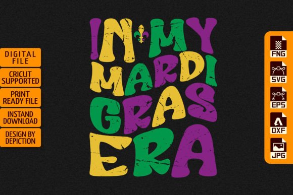 In My Mardi Gras Era T-Shirt Template