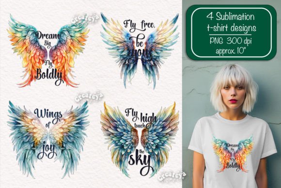 Inspirational Sublimation T-Shirt Graphics