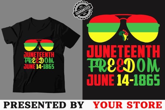 Juneteenth Vector Template: Graphics & T-Shirt Designs