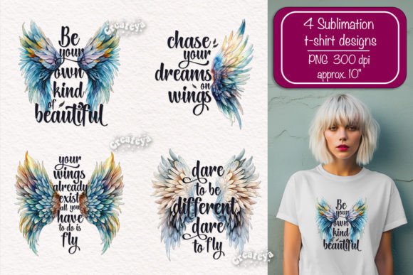 Motivational Sublimation T-Shirt Graphics & Designs