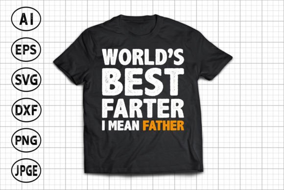 World Best Farter Graphics & T-Shirt Designs